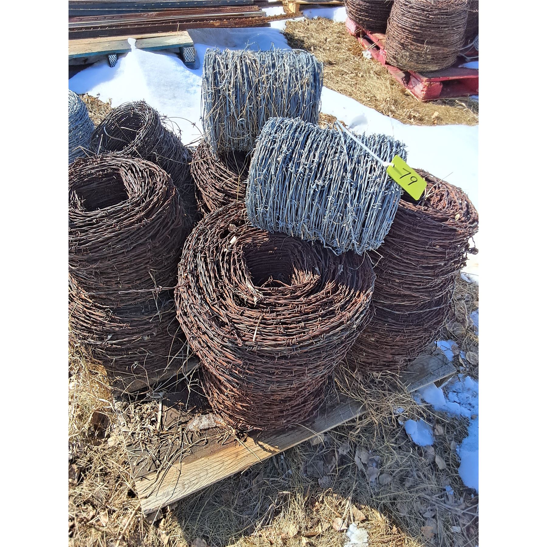 New & Used Barbed Wire - Bodnarus Auctioneering