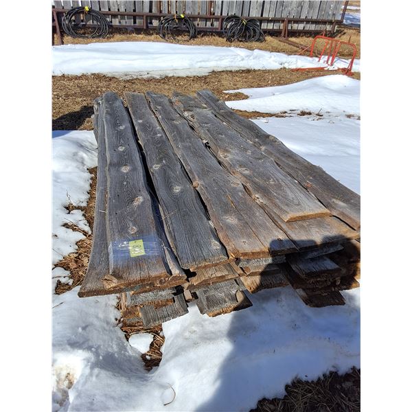 (50) Rough-Cut 8' Wind-Break Panel Boards