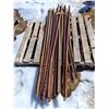 Image 2 : (20) Steel Fence Posts - Assorted Lengths