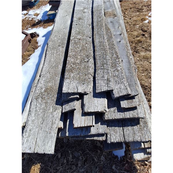 (50) Rough-Cut 8' Wind-Break Panel Boards