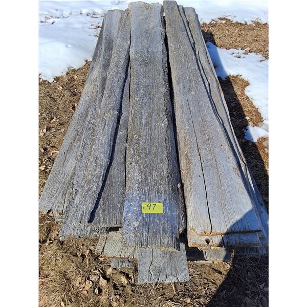(50) Rough-Cut 8' Wind-Break Panel Boards