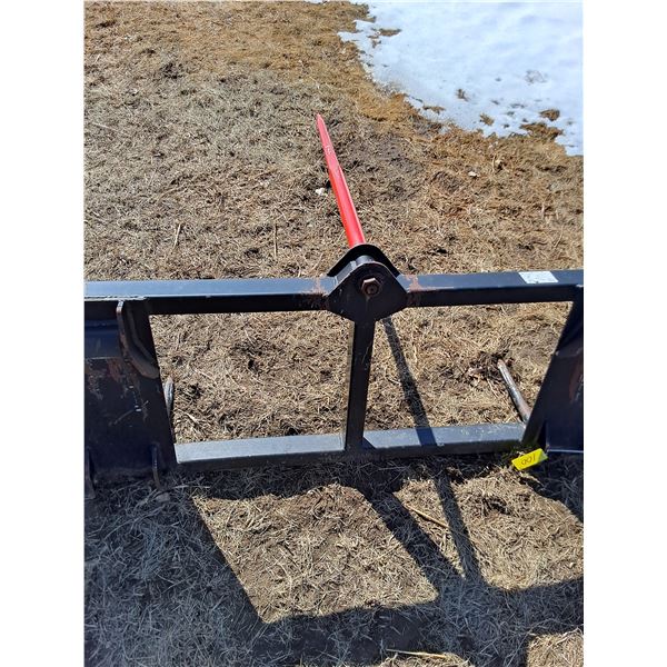 3-Point Bale Spear w/3.5' Main Spear - Designed for Case Tractor Pictured in Lot #1 of Auction
