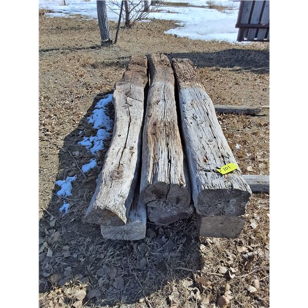 (6) 8' Railroad Ties