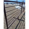 Image 3 : Extended Leg 24' Steel Corral Panel w/14' Gate