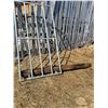 Image 1 : 8' x 4' Steel Gate w/Attached Railroad Tie