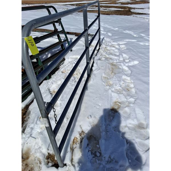 Light Weight 10' x 4' Galvanized Steel Corral Gate