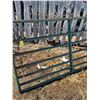Image 1 : Light Weight 12' x 4' Galvanized Steel Corral Gate w/Hinges