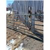 Image 3 : Light Weight 12' x 4' Galvanized Steel Corral Gate w/Hinges