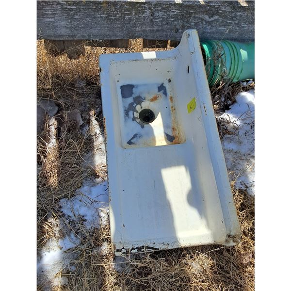 Vintage Cast Iron Kitchen Sink - 43" x 20"