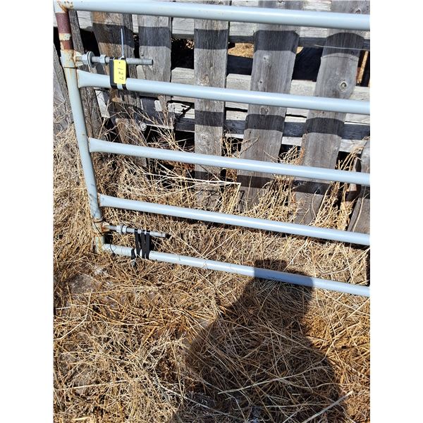 4' x 10' Steel Gate w/Hinges