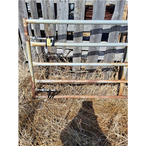 4' x 10' Steel Gate w/Hinges