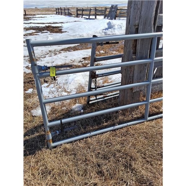 4' x 14' Steel Gate w/Hinges