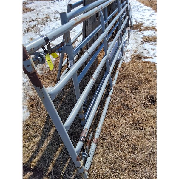 4' x 14' Steel Gate w/Hinges