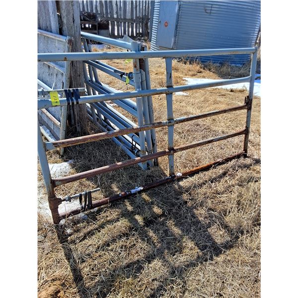 4' x 8' Steel Gate w/Hinges