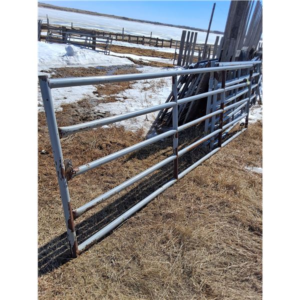 4' x 16' Steel Gate w/Hinges