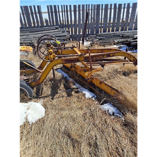 Vintage Richardson Pull Grader w/Updated Rear Axle