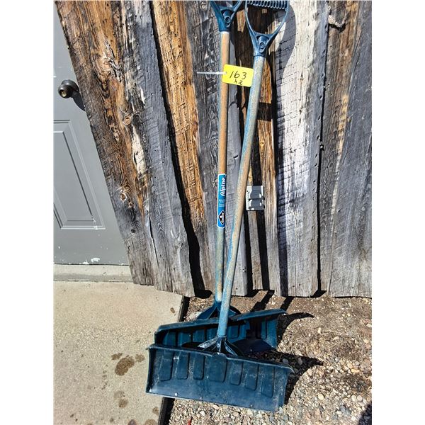 (2) Snow Shovels