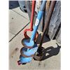 Image 3 : (3) Augers (8" Ice, 6" & 8" Dirt)