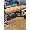 Image 4 : Welding Table w/2 Mounted Vises - 64" x 25" Table Area
