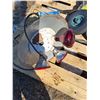 Image 2 : Brooder Lamp & Bulbs, (5) Various Utility Wheels