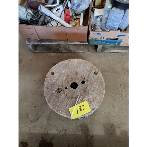 Spool of Smooth Fencing Wire