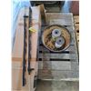 Image 1 : (30) Electric Fence Posts & 1.5 Rolls of Wire