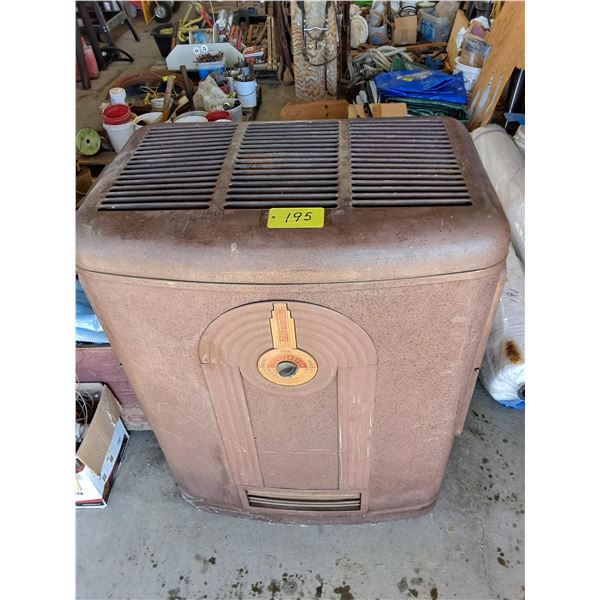 Vintage Coleman Oil Burner Heater - Working