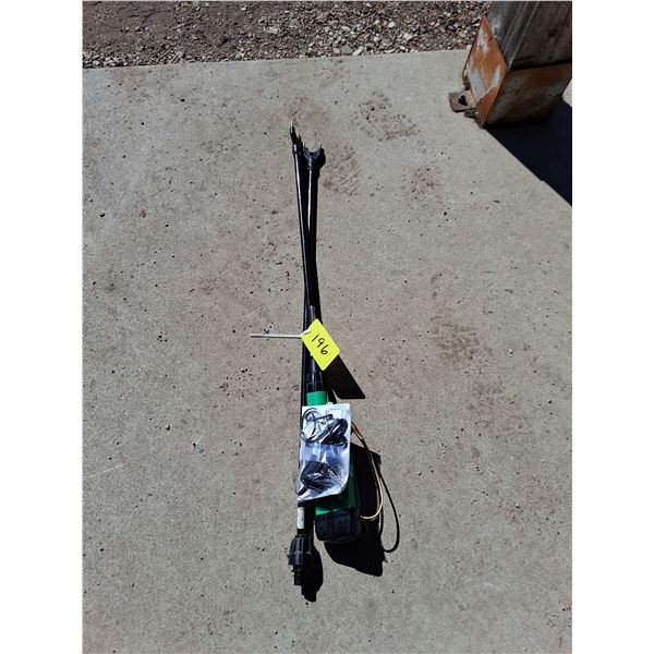 Hot Shot Rechargeable Cattle Prod w/Charger & Manual - Working