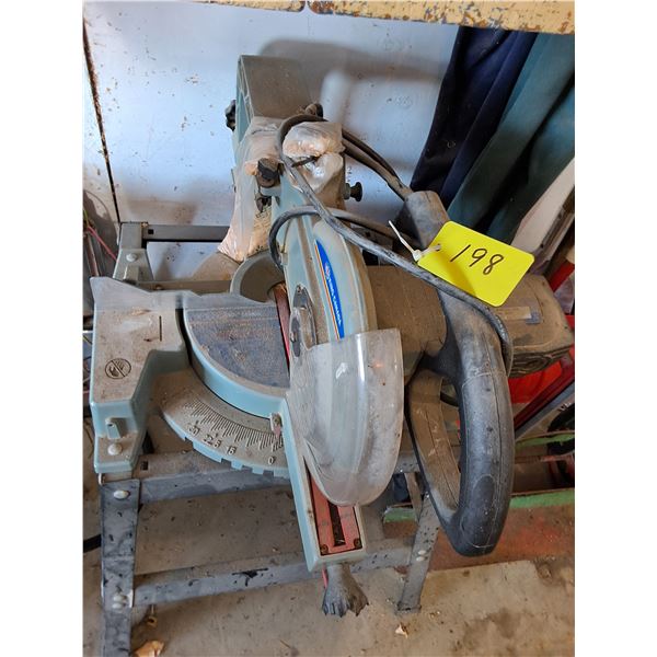 King Canada 10" Chop Saw - Working, & Metal Stand
