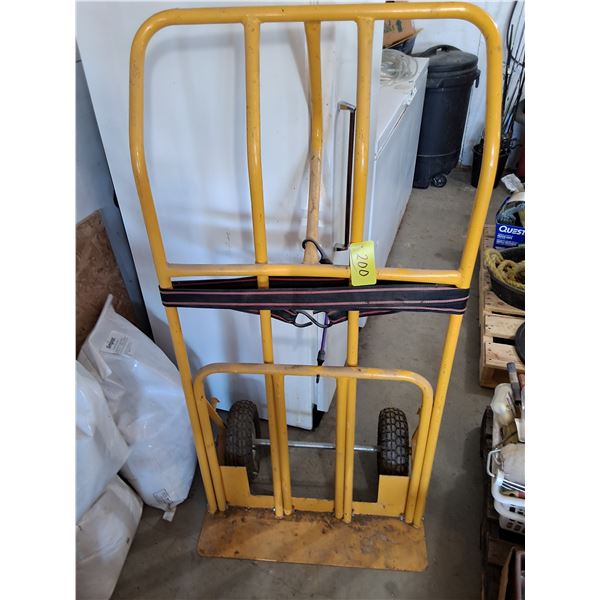 Double-Wide Fold-Up Dolly - 26" Wide/54" High