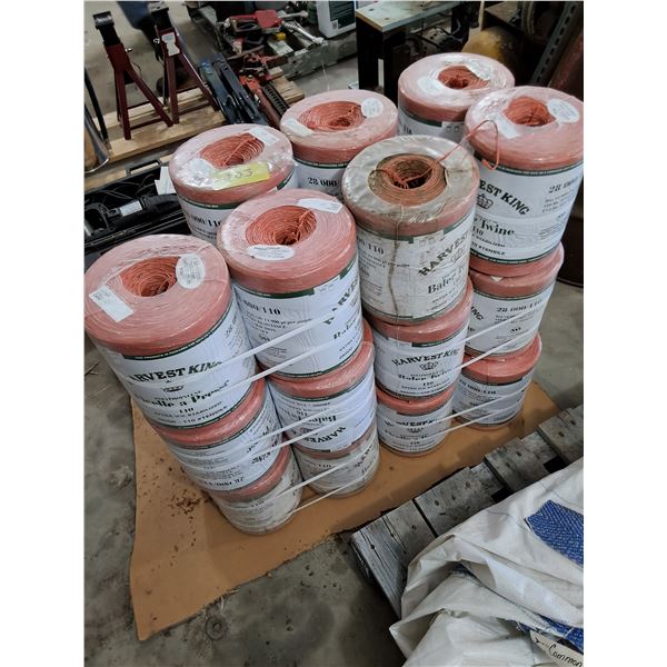 (11.5) 2-Packs of "Harvest-King" Round Baler Twine