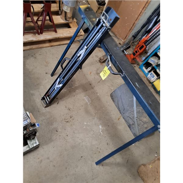 (2) Folding Metal Saw Horses