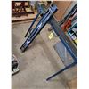 Image 1 : (2) Folding Metal Saw Horses