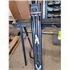 Image 2 : (2) Folding Metal Saw Horses