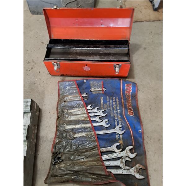 Westward Wrench Set & "Formula 1" Tool Box