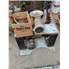 Image 2 : #32 Electric Meat Grinder & Attachments - Working