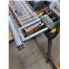 Image 3 : Mastercraft Telescopic Mitre Saw Stand w/Vise