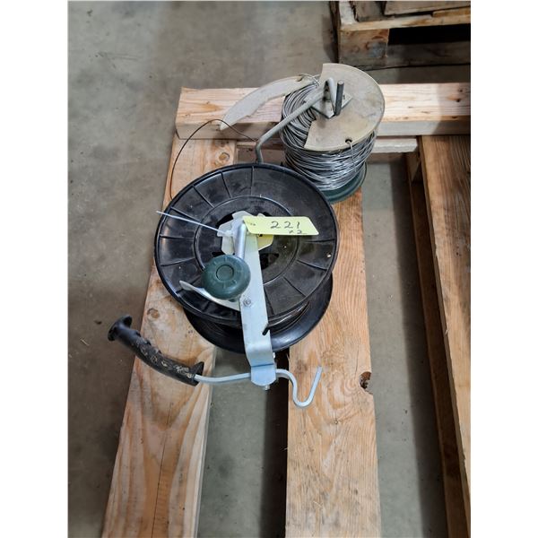 (2) Spools Electric Fence Wire