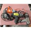 Image 1 : (2) 3/8" Corded Drills, 1/2" Corded Impact & Timing Light