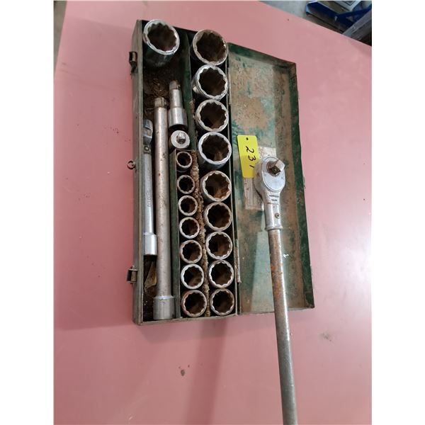 3/4" Drive Westward Socket set up to 2"