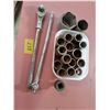 Image 1 : Various 3/4" Drive Sockets,  1 1-"x3/4" Adapter