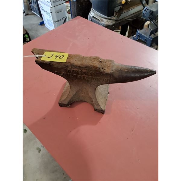 Canadian Blower & Forge Co Anvil