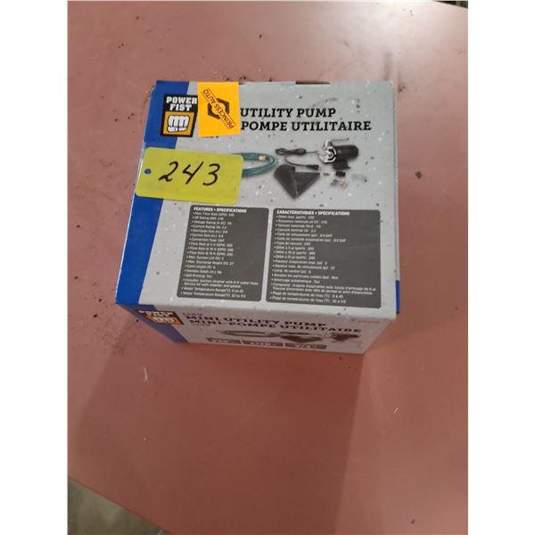 Power Fist Utility Pump - NIB