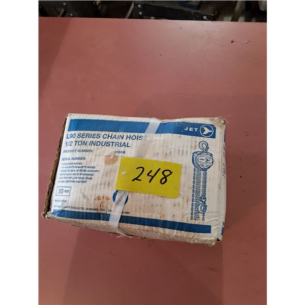JET L90 SERIES Chain Hoist 1/2 ton