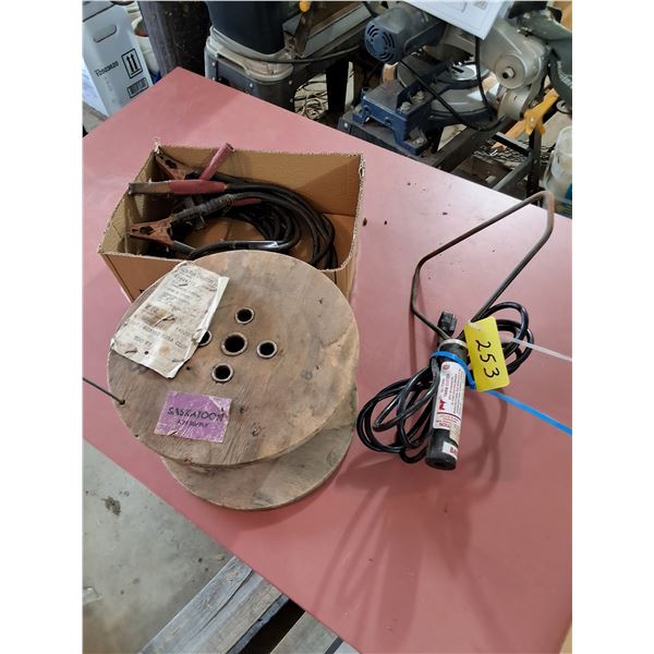 1/8" Wire Rope, Electric Twine Cutter & Booster Cables