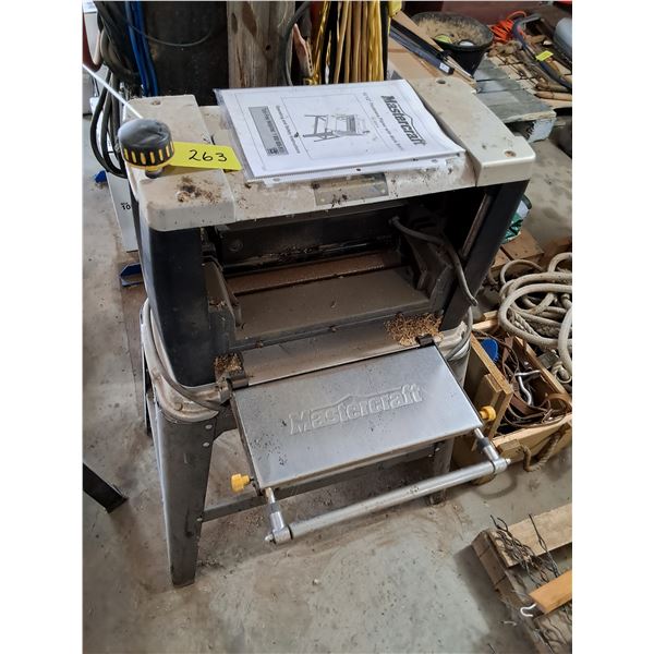 Mastercraft 12 1/2" Planer with Stand