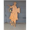 Image 1 : 5' Wooden Cowboy Cutout