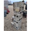 Image 3 : Approximately (16) Cinder Crete Blocks and (6) small Blocks
