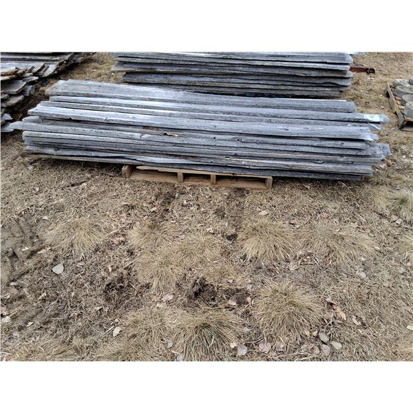 50 pcs Wooden Slabs