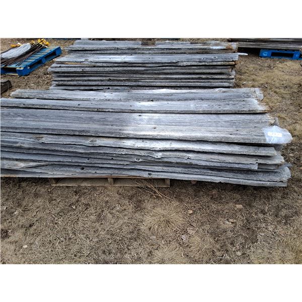 50 pcs Wooden Slabs